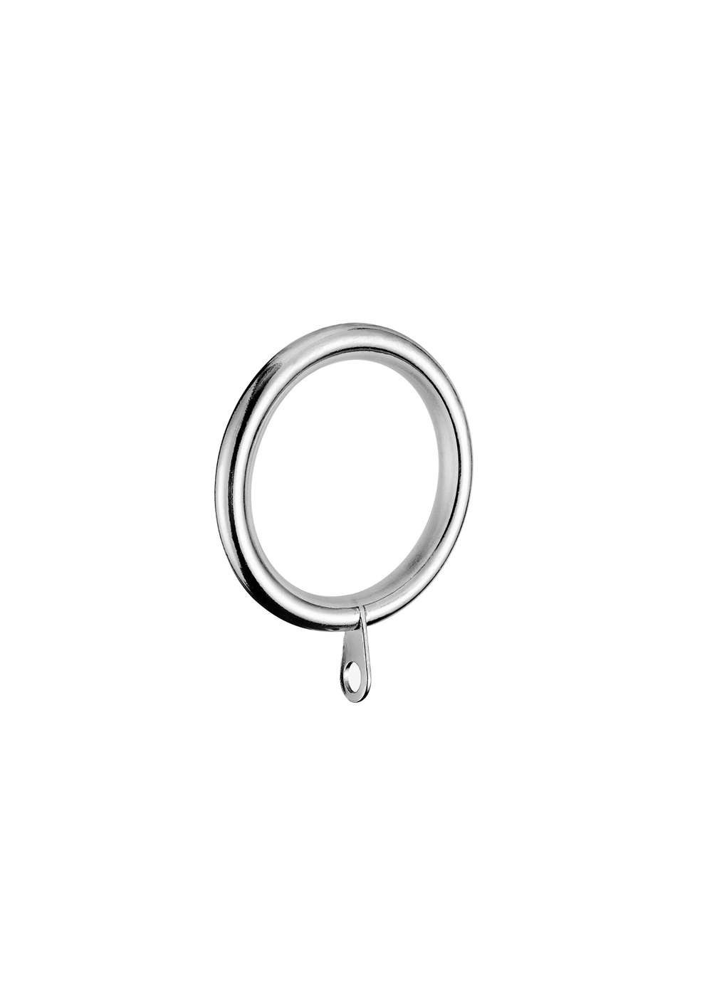 Little Black Book Stainless Steel Extendable Metallic Crackle Glass Ball Curtain Pole - 70-120cm Image 4