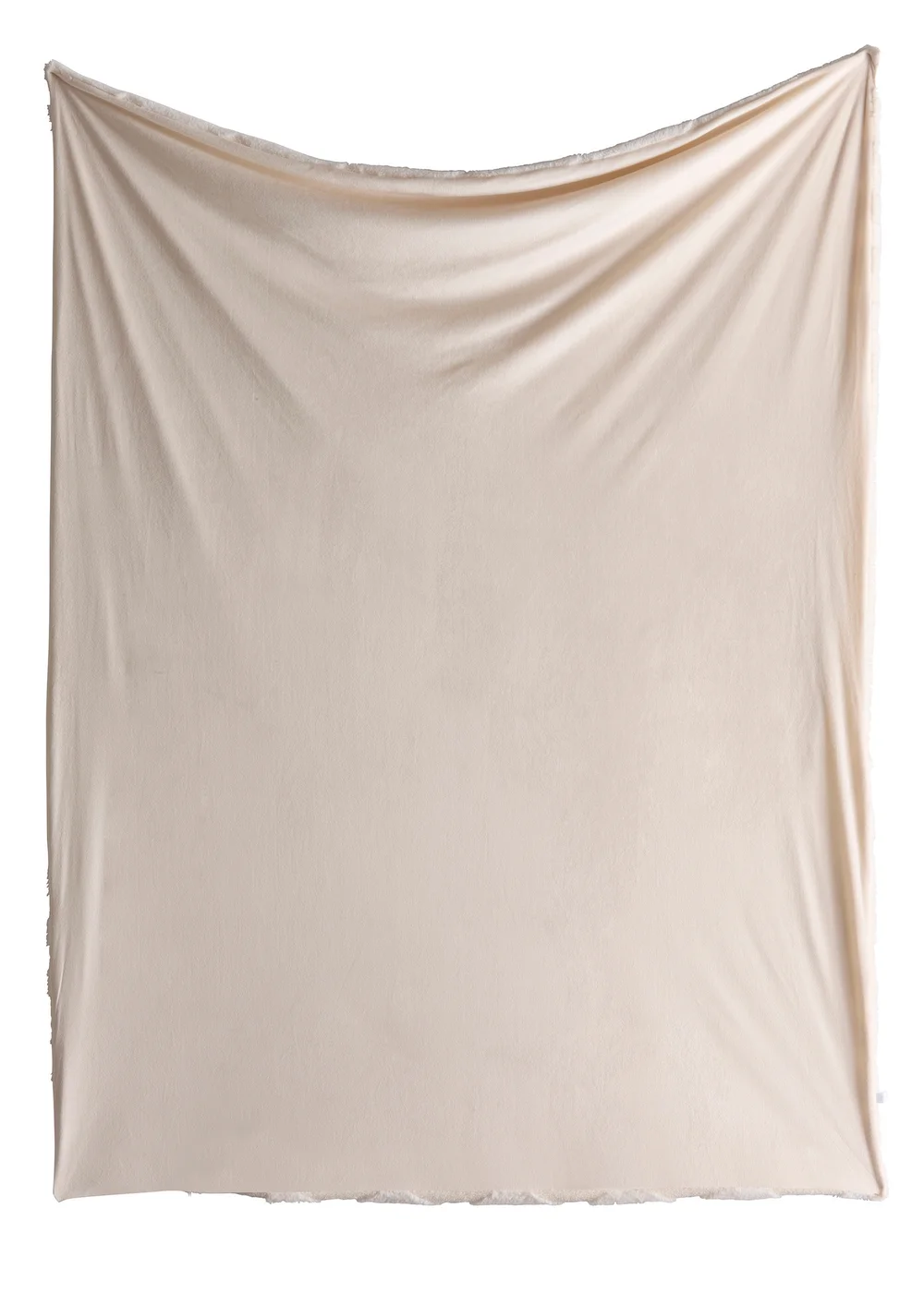Appletree Cosy Diamond Brushed Natural Throw - One Size Image 3