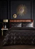Laurence Llewelyn-Bowen Cocktail Reversible Black Duvet Cover Set - Double Image 1