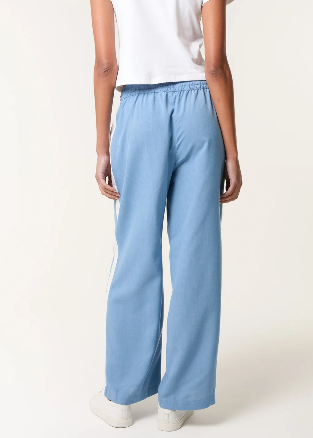 Blue Vanilla Blue Side Stripe Trouser - XL Image 4