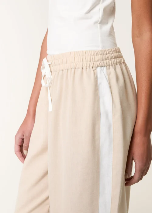 Blue Vanilla Stone Side Stripe Trouser - XL Image 3