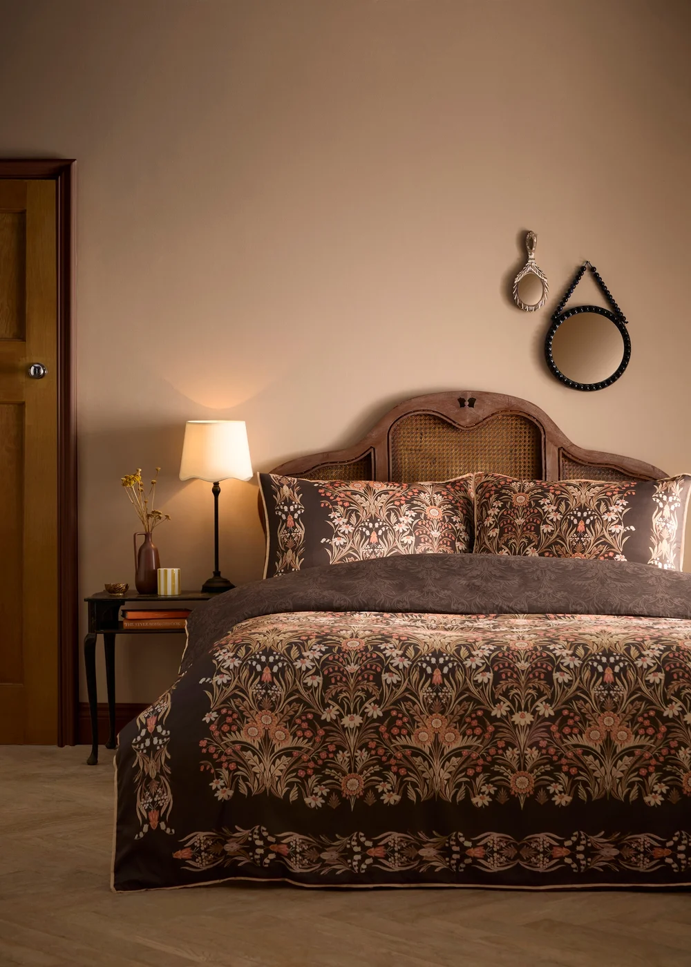 Appletree Audrey Digitally Printed Spice Duvet Cover Set - Double Image 1