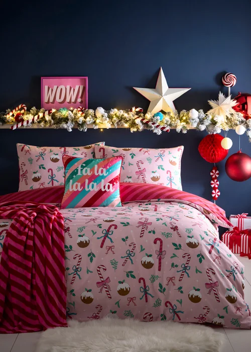 Fusion Fa La La Velvet Multi Colour Filled Cushion - 43W X 43D Image 4