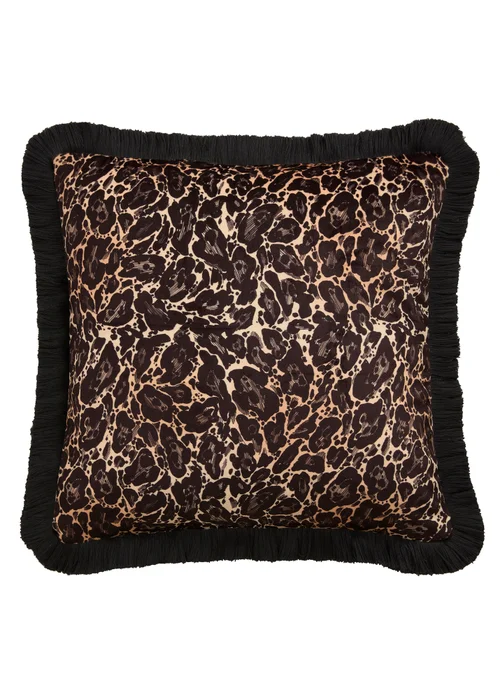 Laurence Llewelyn-Bowen Josephine Velvet Gold Filled Cushion - 43W X 43D Image 2