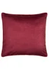 Laurence Llewelyn-Bowen Morris Major Chintz Burgundy Large Filled Cushion - 55 x 55cm Image 3