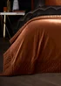 Laurence Llewelyn-Bowen Siena Velvet Spice Bedspread - 150 x 220cm Image 1