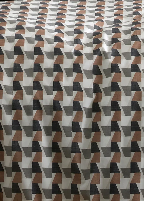 Appletree Jett Digitally Printed Brown Duvet Cover Set - Single Image 3