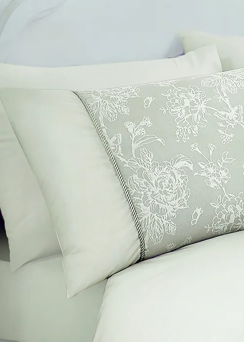 Dreams & Drapes Jasmine Reversible Green Duvet Cover Set - Single Image 2