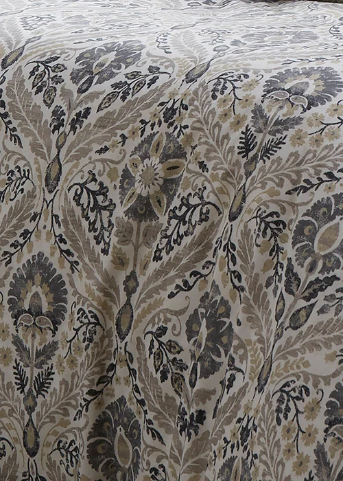 Dreams & Drapes Harriet Reversible Natural Duvet Cover Set - Single Image 3