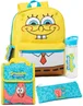 SpongeBob SquarePants Kids Multicoloured Printed Backpack Set 4 Piece - One Size Image 1