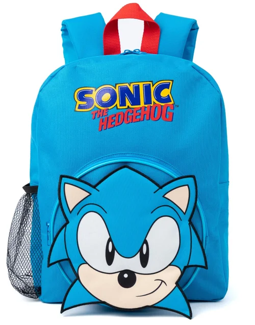 Sonic the Hedgehog Kids Character Piece Backpack Blue Set - One Size Image 3