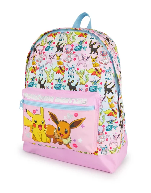 Vanilla Underground Pokemon Kids Multicoloured Front Print Backpack - One Size Image 3