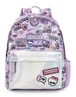 Monster High Kids Purple Holographic Pocket Backpack - One Size Image 1