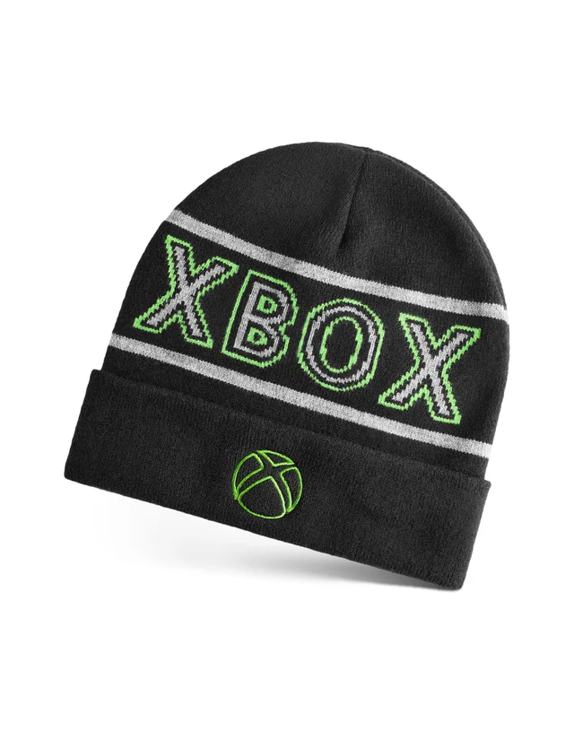 Vanilla Underground Xbox Kids Logo Beanie Black Hat