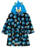 Sonic The Hedgehog Boys Blue Sonic Bathrobe (4 - 12 Years) - Age 11-12 Years Image 1