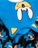 Sonic The Hedgehog Boys Blue Sonic Bathrobe (4 - 12 Years) - Age 11-12 Years Image 5