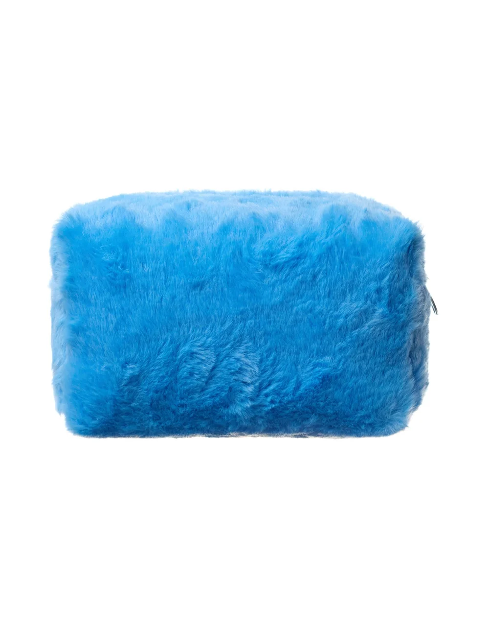 Disney Womens Blue Stitch Character Face Makeup Bag & Mirror - One Size Image 2