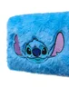 Disney Womens Blue Stitch Character Face Makeup Bag & Mirror - One Size Image 5