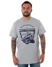 Yellowstone Grey Train Station Short Sleeved T-Shirt - Extra Large Image 2