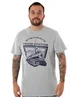 Yellowstone Grey Train Station Short Sleeved T-Shirt - Extra Large Image 1