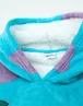 Disney Unisex Blue Monster Inc Sully Blanket Hoodie - One Size Image 4