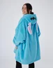 Vanilla Underground Disney Adults Applique Ears & Lettering Blue Blanket Hoodie - One Size Image 2