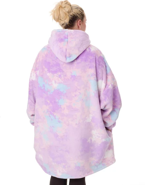 Vanilla Underground Disney Adults Multicoloured Stitch Blanket Hoodie - One Size Image 2