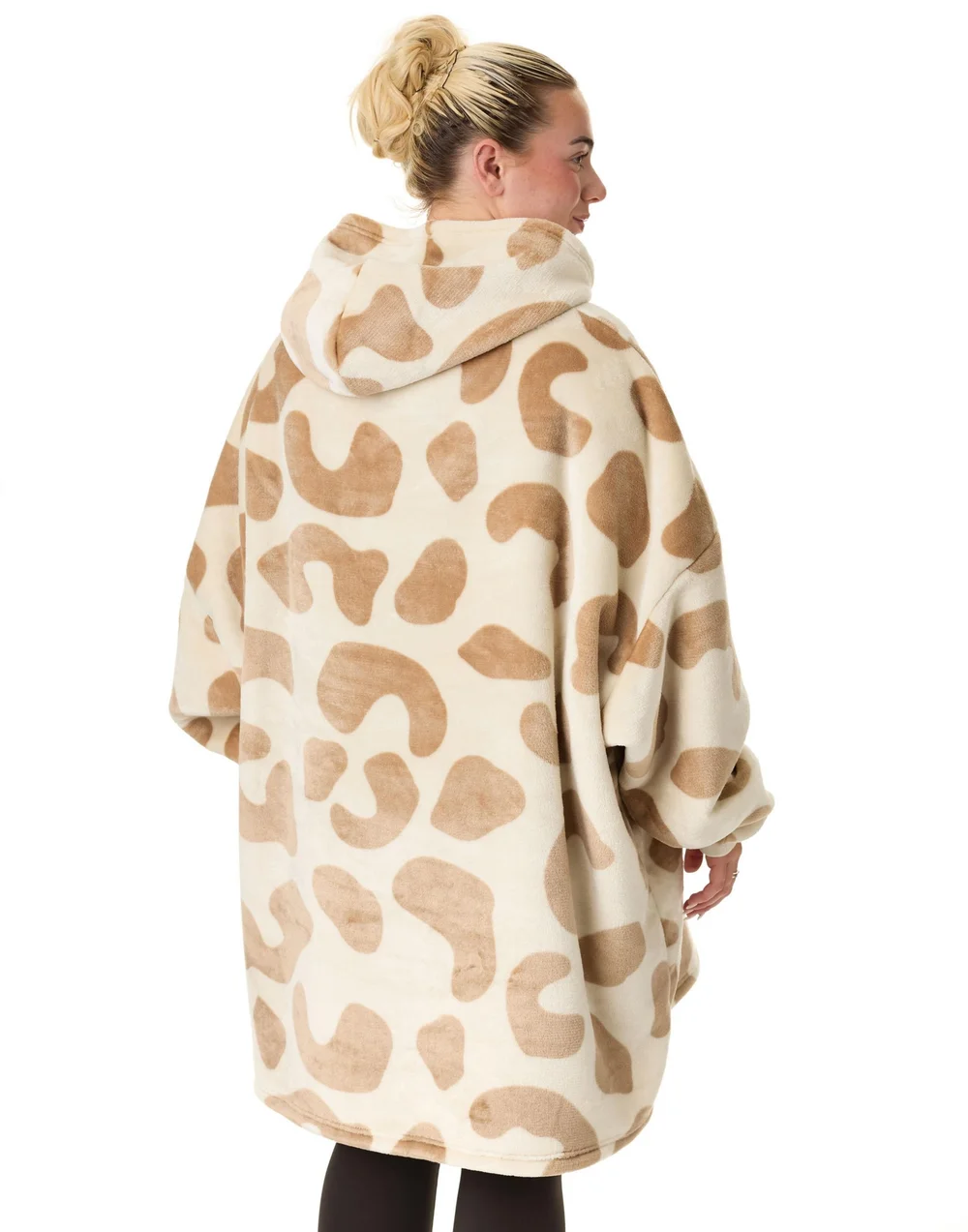 Vanilla Underground Disney Adults The Lion King Blanket Beige Hoodie - One Size Image 2