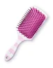 Barbie Womens Pink Retro Stripe Hair Brush & Scrunchie Set - One Size Image 2