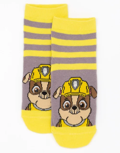Paw Patrol Boys Multicoloured Multi-Character Calf Socks Set Of 5 (3 - 12 Younger) - 3-5.5 Infants Image 4