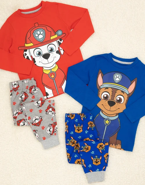Vanilla Underground Paw Patrol Kids Multicoloured Character Placement & PJs - Age 4-5 Years Image 2