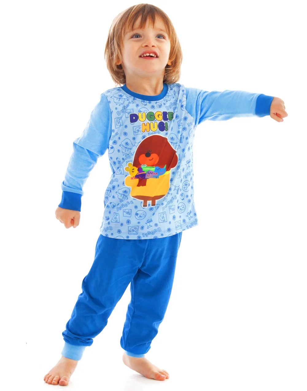 Vanilla Underground Hey Duggee Kids Long Leg Blue PJs - 24 - 36 MONTHS Image 2