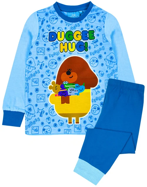 Vanilla Underground Hey Duggee Kids Long Leg Blue PJs - 24 - 36 MONTHS Image 1