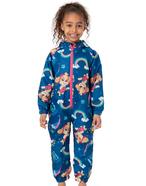 Vanilla Underground Paw Patrol Kids Puddle Blue Suit - Age 3-4 Years Image 1