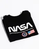 Vanilla Underground NASA Kids Black T-Shirt - Age 7-8 Years Image 2