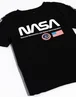 Vanilla Underground NASA Kids Black T-Shirt - Age 7-8 Years Image 3