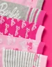 Barbie Girls Multicoloured Star Calf Socks Set Of 5 (6 Younger - 3.5 Older) - Size 6-8.5 Image 3