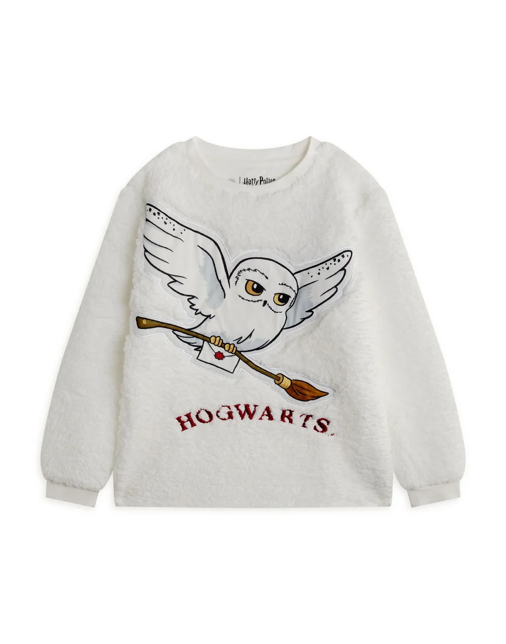 Vanilla Underground Harry Potter Kids Multicoloured Hedwig PJs - Age 7-8 Years Image 3