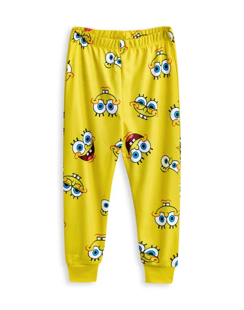 SpongeBob SquarePants Kids Multicoloured Pack Of 2 Pyjama Set (3 - 14 Years) - 13-14 Yrs Image 5