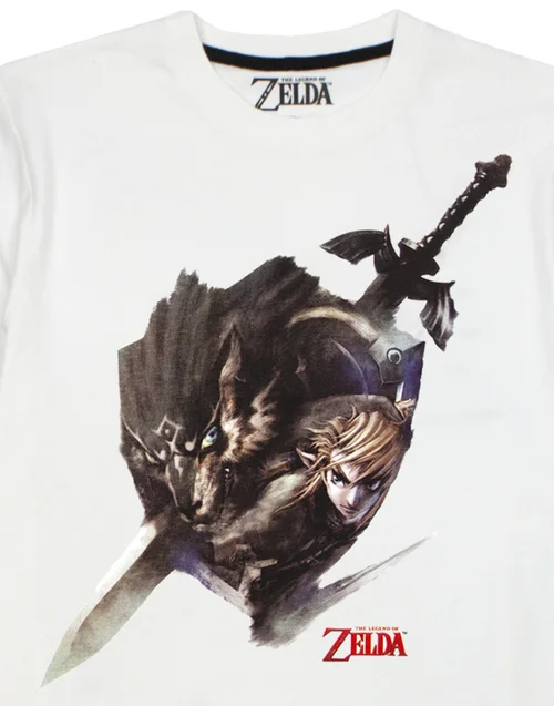 Vanilla Underground Nintendo Zelda Adults Long Leg White PJs - XXL Image 3