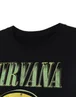 Vanilla Underground Nirvana Adults Classic Logo Black T-Shirt - XXL Image 3