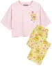 Vanilla Underground SpongeBob SquarePants Adults Spongebob Squarepants Pink PJs - Small Image 1