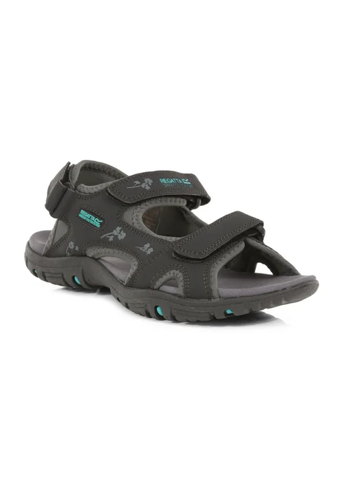 Regatta Slate Haris Lightweight Sandals - Size 3 Image 2