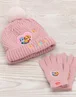 Vanilla Underground Paw Patrol Kids Beanie and Scarf Pink Set - One Size Image 2