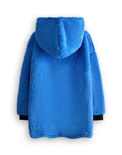 Vanilla Underground Poppy's Playtime Kids Character Embroidery Blanket Blue Hoodie - One Size Image 2