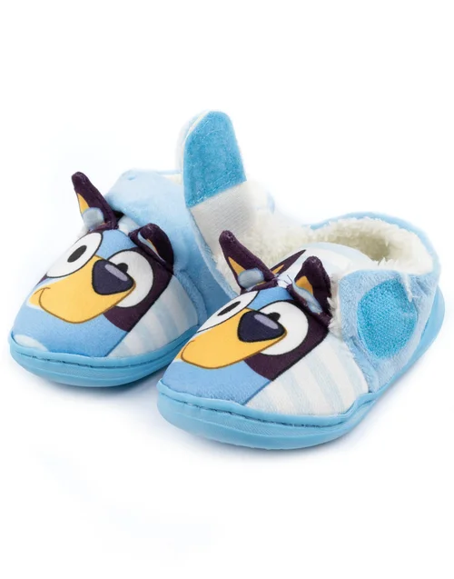 Vanilla Underground Bluey Kids Bluey 3D Blue Slippers - Size 12 Infants Footwear Image 3