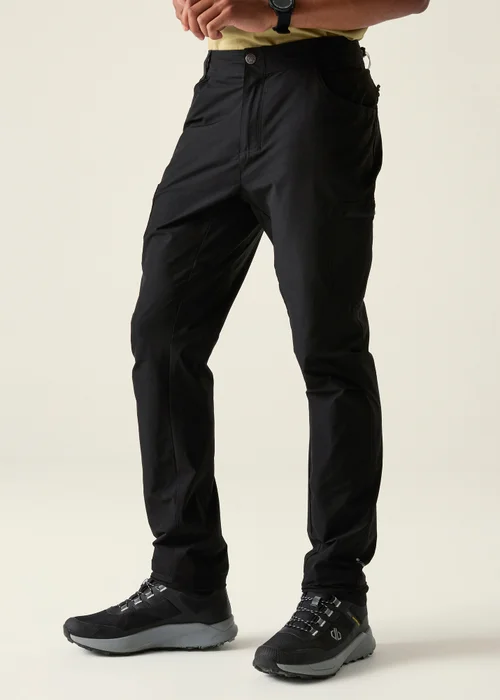 Dare 2b Black Tuned In II Water-Repellent, UV-Protected Trousers - 32 Image 1