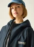 Regatta Navy Adult Waterproof Robe with Hydrafort Technology - L/XL Image 4