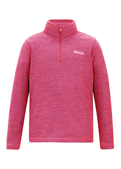 Regatta Candy Pink Kids' Hot Shot Marl Durable Fleece (3-16yrs) - 15-16 Yrs Image 5