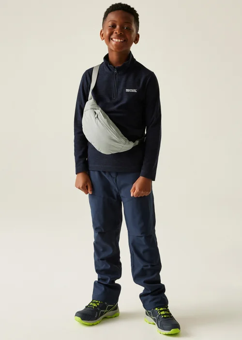 Regatta Ink Kids' Hot Shot Marl Durable Fleece (3-16yrs) - Age 3-4 Years Image 3